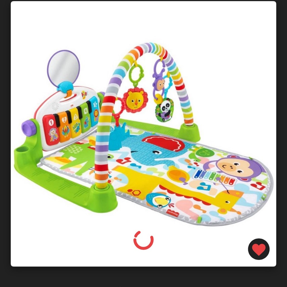 Fisher price deluxe kick and play piano gym